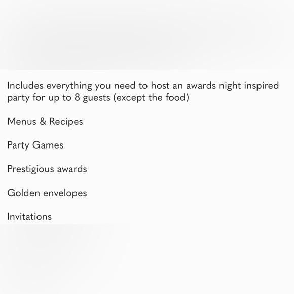 A Night At The Awards Dinner Party Hosting Game Dining Moments New & Sealed - Picture 6 of 6